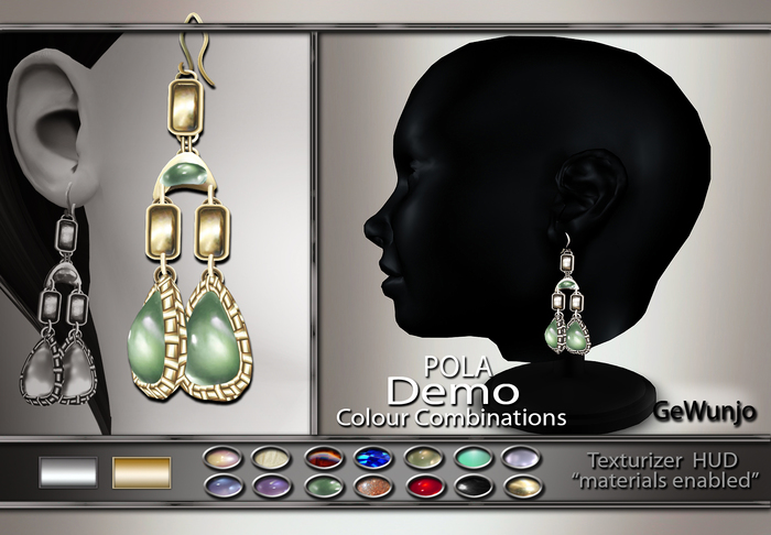 GeWunjo : POLA earrings DEMO