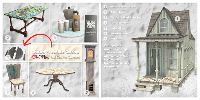 ChiMia:: Rustic Plate Setting [gacha]