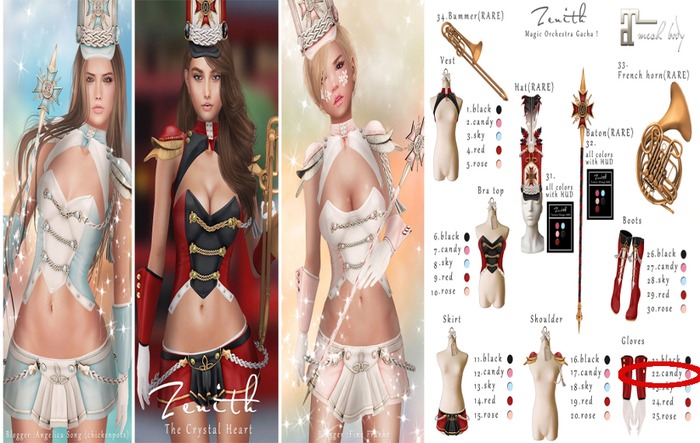 =Zenith=Magic Orchestra (Candy) Glove