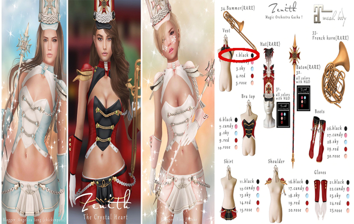 =Zenith=Magic Orchestra (Black) Shoulder