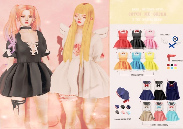 .dami. sakura small wings .5