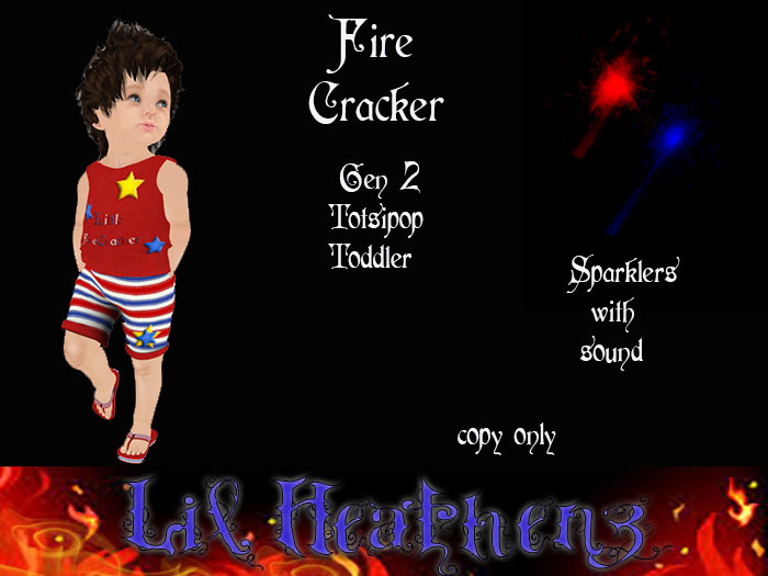 ~LH~FireCracker TP Toddler Box