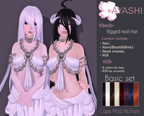 [^.^Ayashi^.^] Albedo hair-Basic set