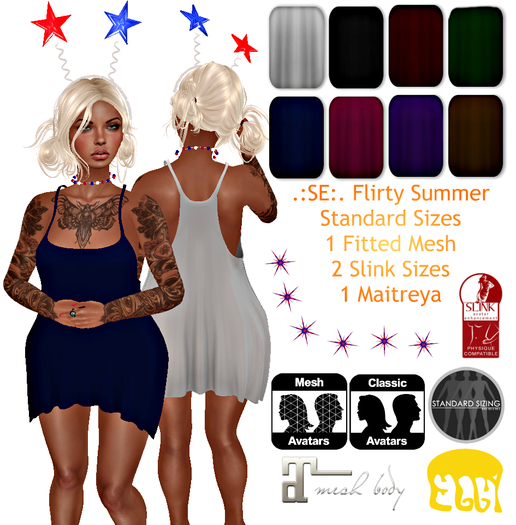 .:SE:. Flirty Summer -Mesh Dress-