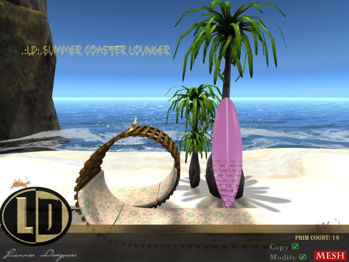 .:LD:.Summer Coaster Lounger