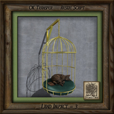 Feline Hanging Bed Grey Tan AL