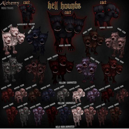 Alchemy - Hell Puppers (held) - Oblivion [box] RARE