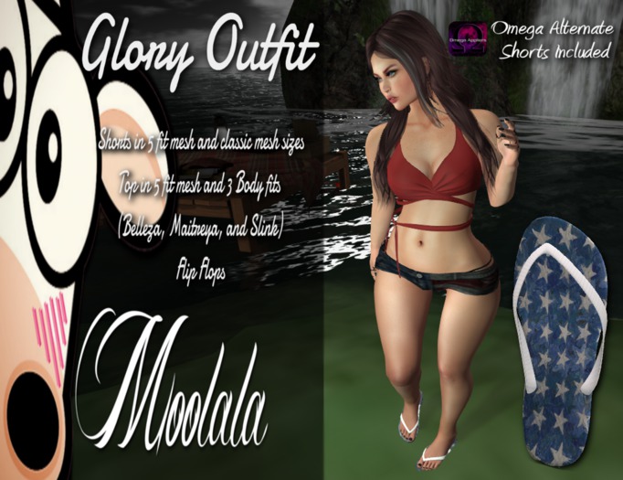 ~*Moolala*~ Glory Outfit - Red