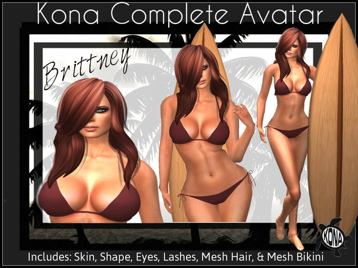 Kona Complete Avatar- Erica