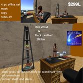 Oakwood mesh office (crate)