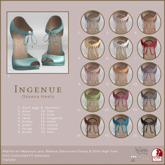 Ingenue :: Oksana Heels :: Sherbert