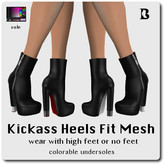 Blackburns Kickass Heels Fit Mesh 