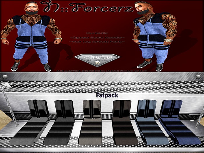 [[[[[N::Forcerz]]]]] - On the Go Sweatz -FATPACK