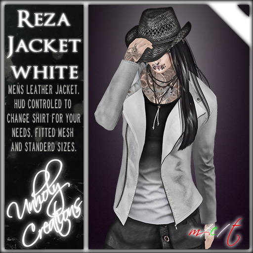 -={UC}=- Reza Jacket White