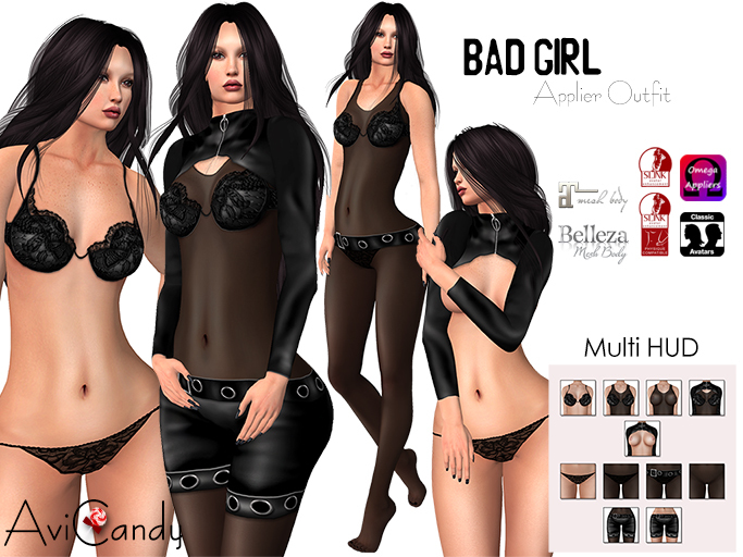 AVICANDY Bad Girl Outfit