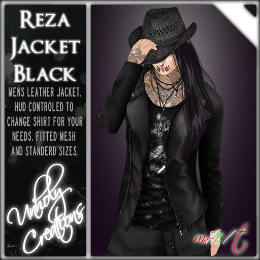 -={UC}=- Reza Jacket Black