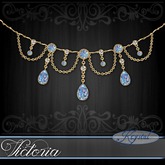 :::Krystal::: Victoria - Necklace - Gold - Arctic Prism