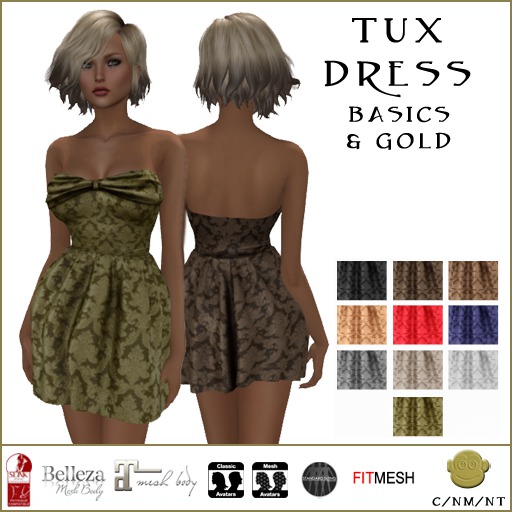 BM Tux Dress Basics