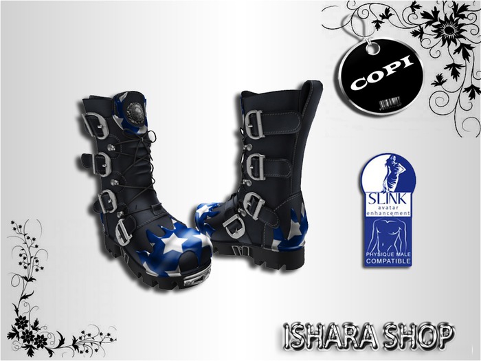 BIKER BOOTS  SLINK MALE 7