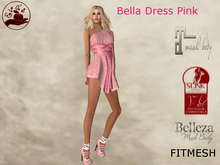 (Eva's Temptation) Bella Dress Pink