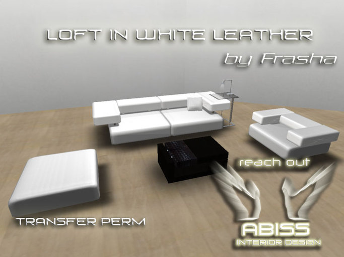 Abiss interior Loft set White / transfer version