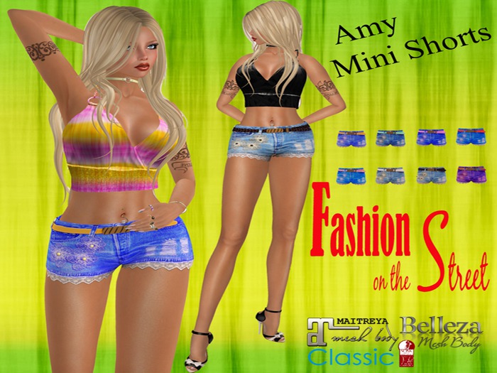 Amy Mini Shorts With Hud