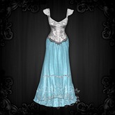 [CC Co.] Meadow - Gown - Silver Sky