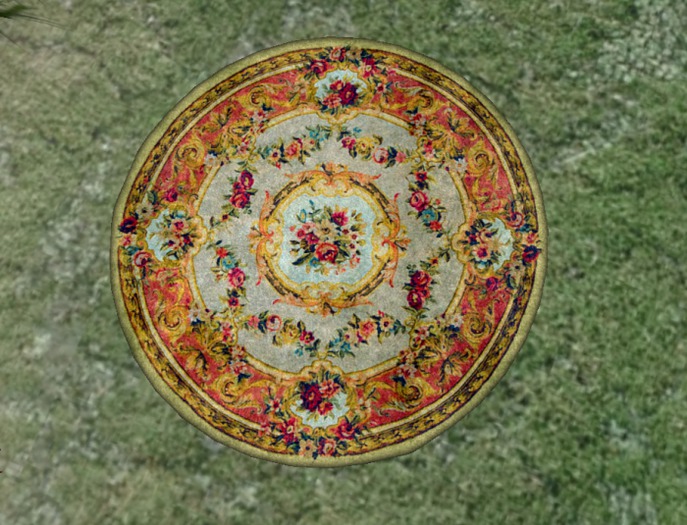 Gift- Seaweed Sonnet Aubusson Pink Rug