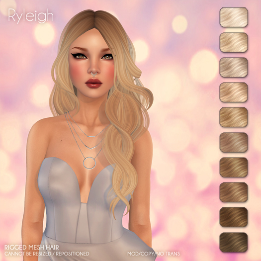 /Wasabi Pills/ Ryleigh Mesh Hair - Blonds