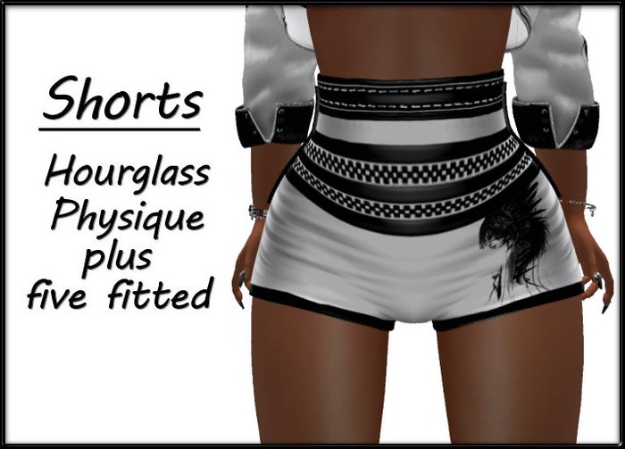 Aztek Shorts Hourglass/Physique and 5 fitted