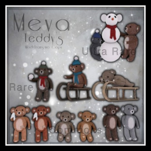 Meva Teddy 5 Snowman