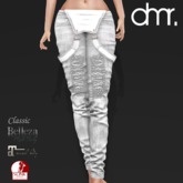 [DR] Overalls P.g.A Jeans White ::Mesh::
