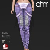 [DR] Overalls P.g.A Jeans Purple ::Mesh::