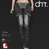 [DR] Overalls P.g.A Jeans Black ::Mesh::