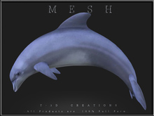 T-3D Creations [ DOLPHIN - Curved ] Micro and Regular Mesh - Full Perm -