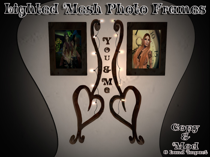 *S&B* You & Me Lighted Photo Slide Show