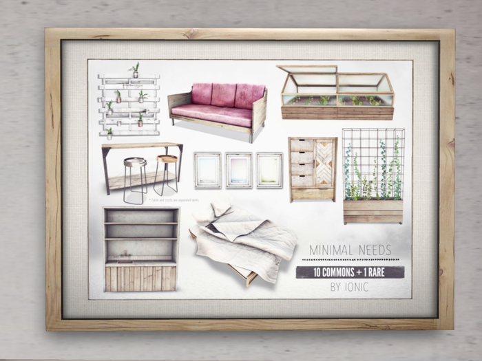 ionic : minimal needs : Frames