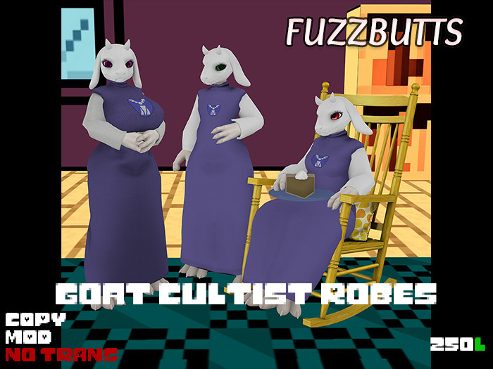FUZZBUTTS Goat Cultist Robes