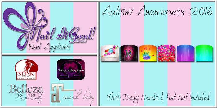 Nail It Good! - Autism Awareness 2016 (Add To Unpack)