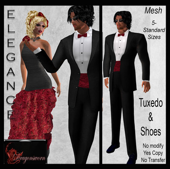 Rubyqu33 Second Life Second Life Marketplace - Ruby Formal - Male