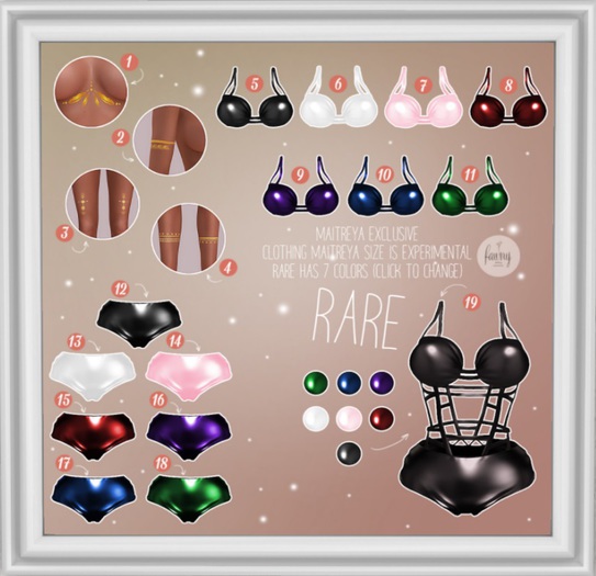 Fawny - Summer Desire BODY RARE + TATTOOS