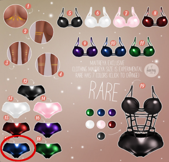 Fawny - Summer Desire (17) - Bottom - Blue