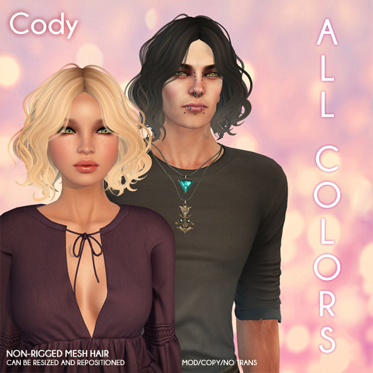 /Wasabi Pills/ Cody Mesh Hair - All colors