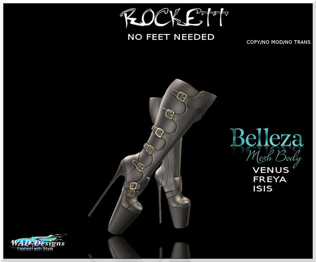 ROCKETT BOOTS BELLEZA
