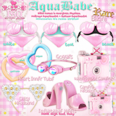 .tsg. AquaBabe - Bikini White RARE