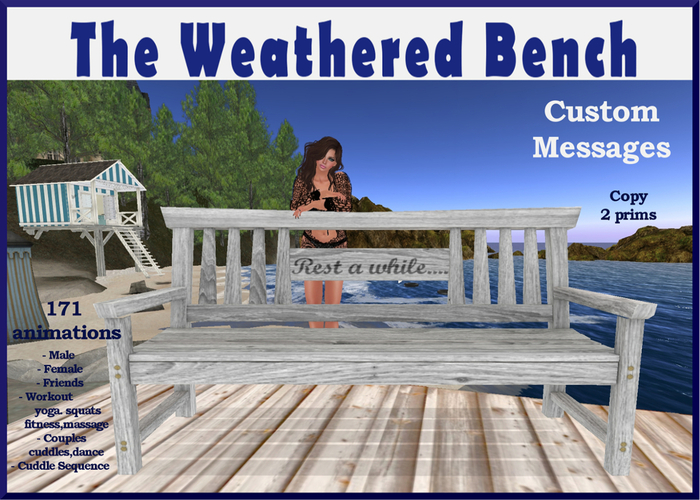 "The Weathered Bench" - Cuddes version - Boxed