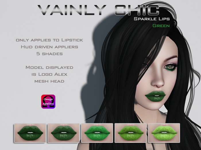 Vainly Chic: Sparkle Green