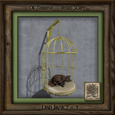 Feline Hanging Bed Grey Tan Ag