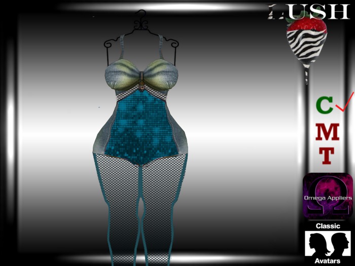 **LUSH*Crissy blue & blue