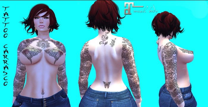 tattoo facewear facey